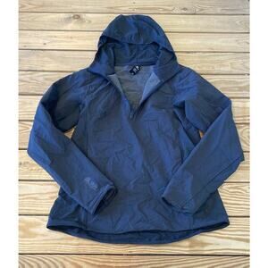 Mountain Hardwear 1/2 Zip Hooded Jacket Size XS Women’s Black